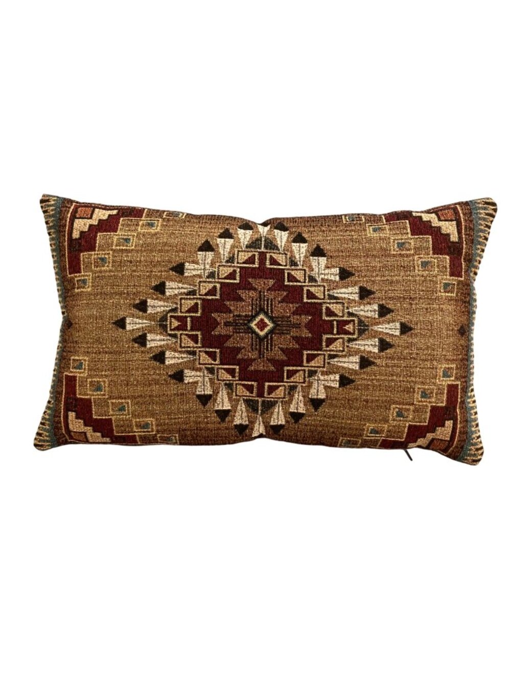 Southwest Native American Inspired Tapestry Throw Pillow